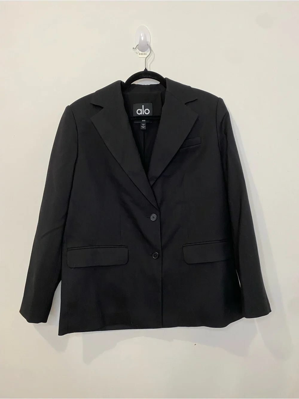 Alo Yoga Black First Class Blazer